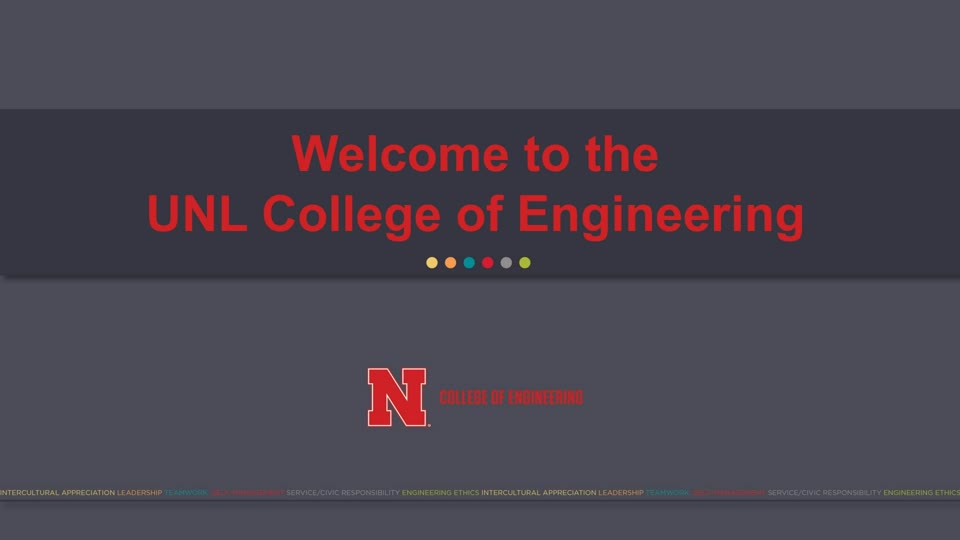 College of Engineering NSE Presentation 2020