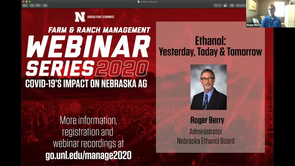 Ethanol: Yesterday, Today and Tomorrow (May 28, 2020)