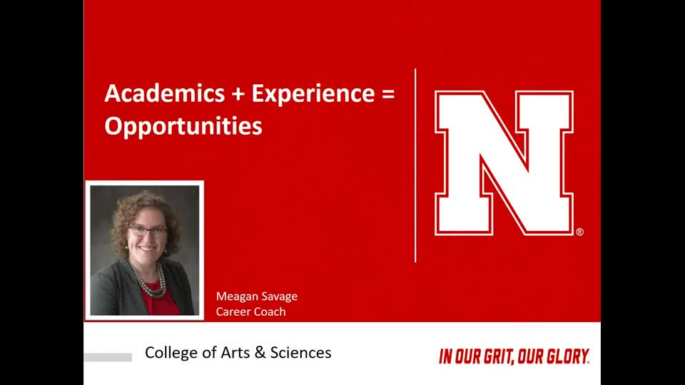 Academics + Experience = Opportunities | CAS New Student Enrollment