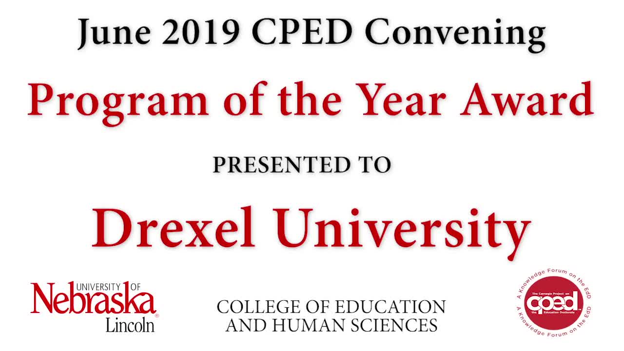 CPED Convening Program of the Year Award