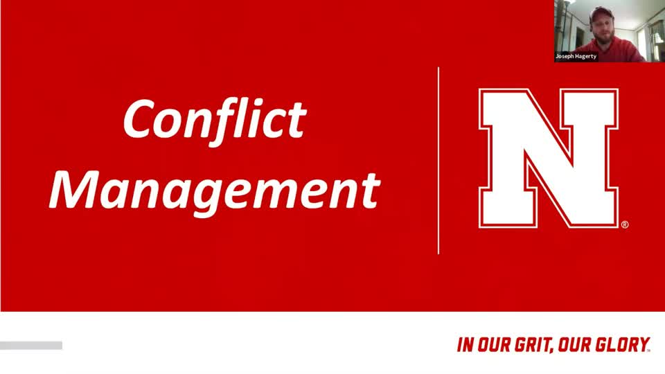 RSO  Conflict Management Workshop