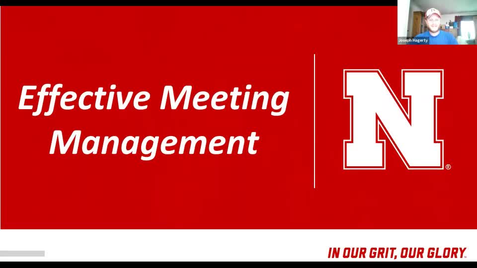 Effective Meeting Management Workshop
