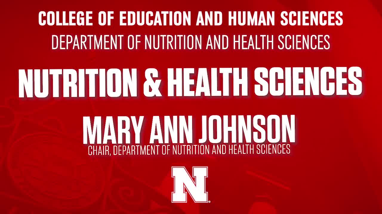 College of Education & Human Sciences 2020 NSE Welcome - Nutrition and Health Sciences