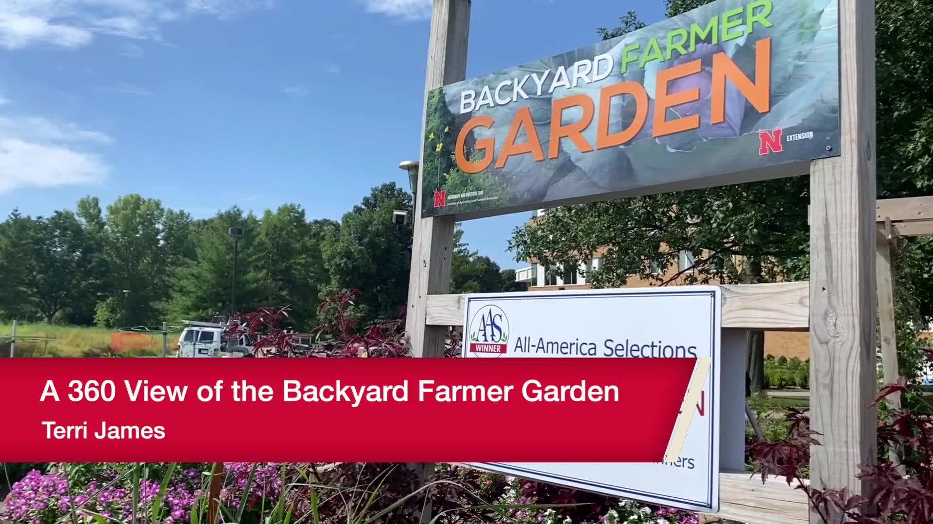 A 360 View of the Backyard Farmer Garden