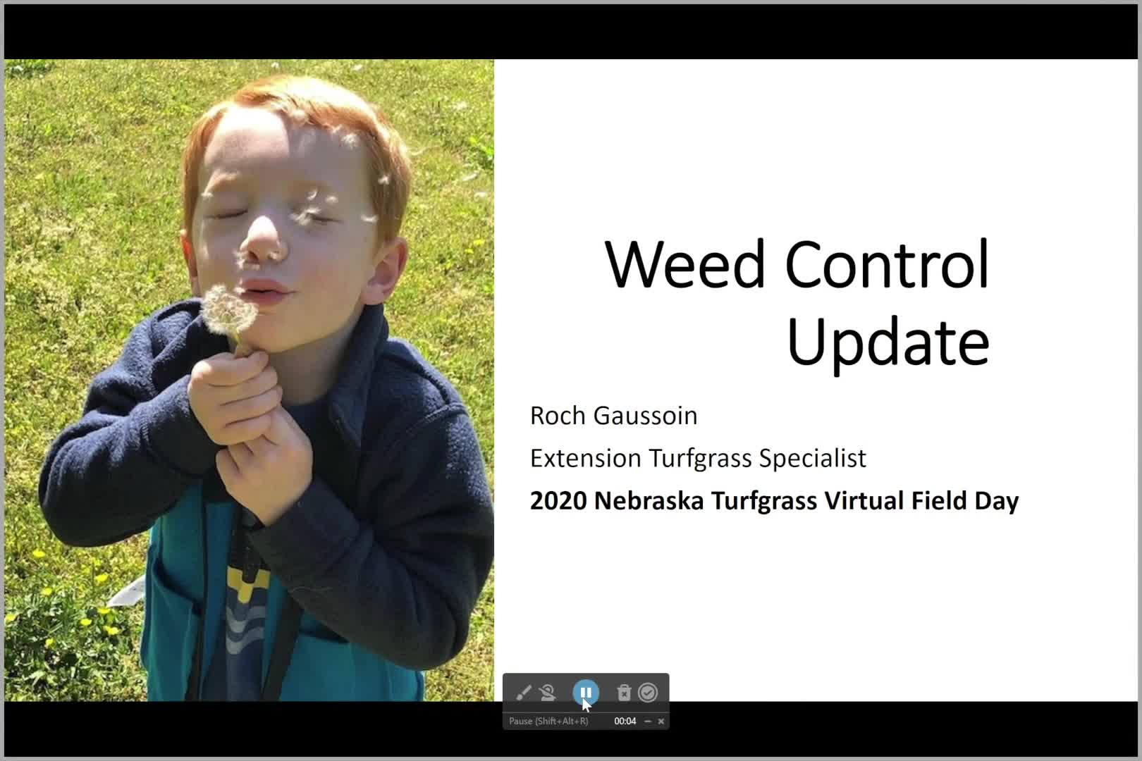 Weed Control Update