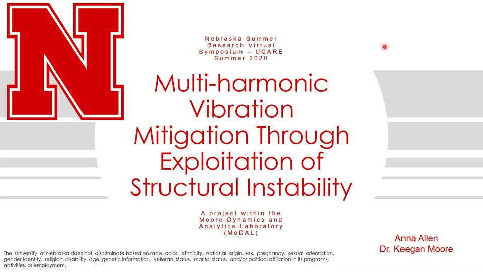 Multi-harmonic Vibration Mitigation Through Exploitation of Structural Instability