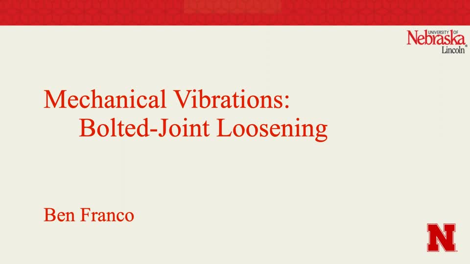 Bolted Joint Loosening
