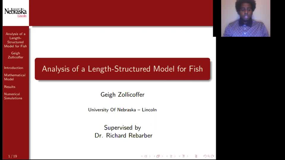 Analysis of a Length-Structured Model for Fish