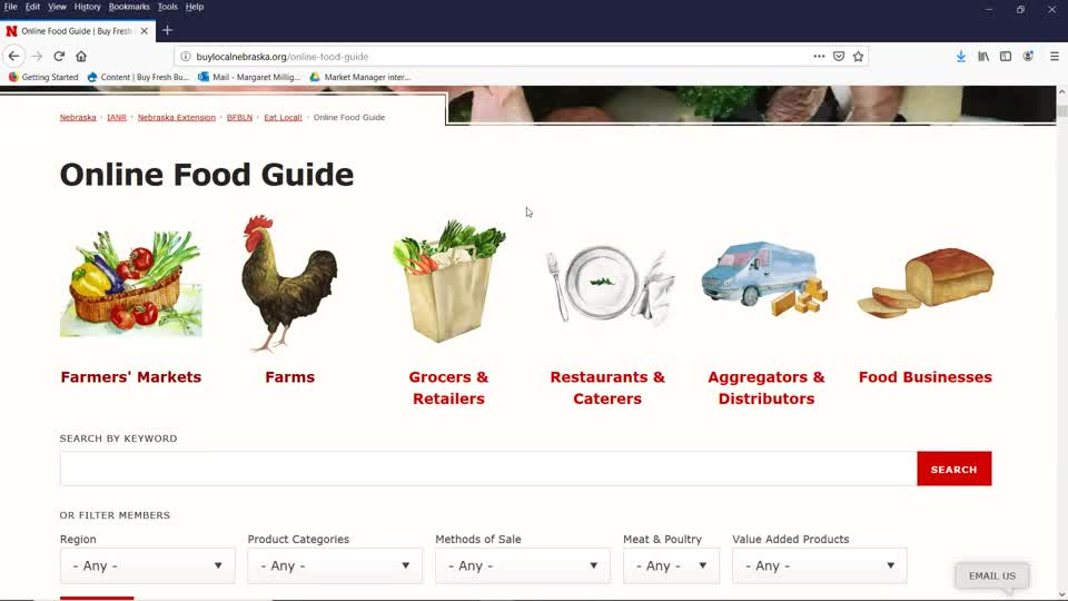 Using Buy Fresh Buy Local's Online Local Food Guide 