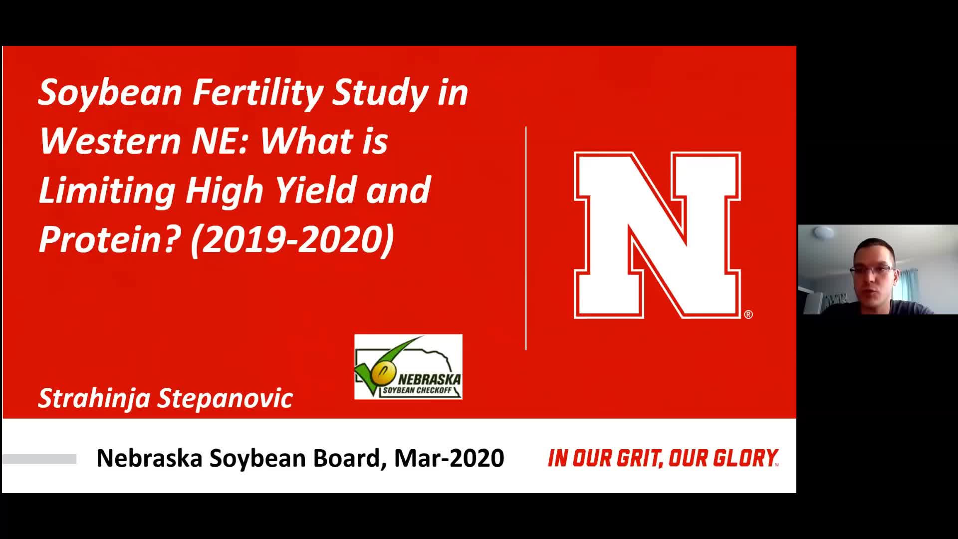 Stumpf Farm – Soybean Board Population/Fertility Study 
