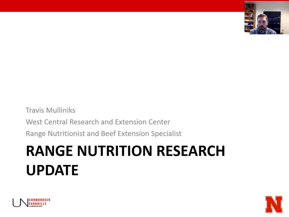 GSL Range Nutrition Research Update