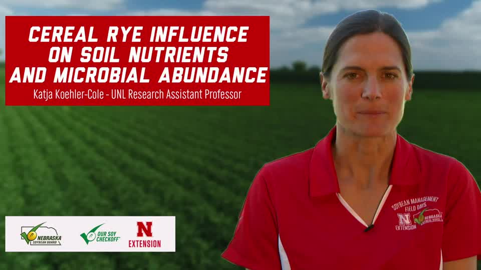 8 - 2020 Soybean Management Field Days -  Cereal Rye Influence on soil Nutrients and Microbial Abundance