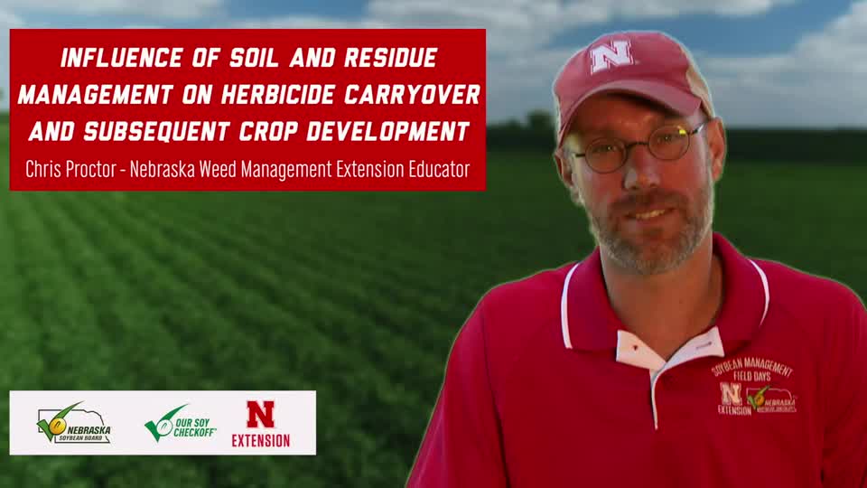 12 - 2020 Soybean Management Field Days - Influence of Soil and Residue Management on Herbicide Carryover and Subsequent Crop Development