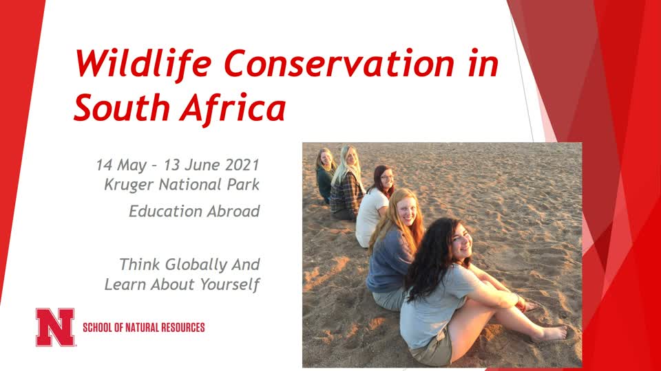 Study Abroad - South Africa - Kruger National Park - 2021