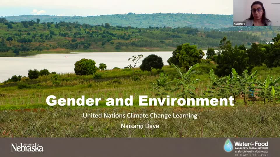 Global Voices Seminar: Gender & the Environment, featuring Naisargi Dave