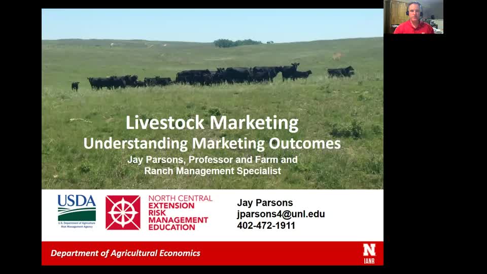 Livestock Marketing - Understanding Marketing Outcomes