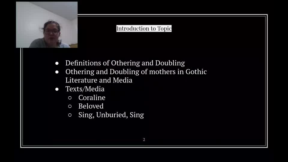 Mothers in the Gothic: Othering and Doubling