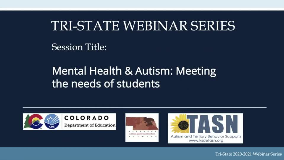 Mental Health & Autism: Meeting the needs of students