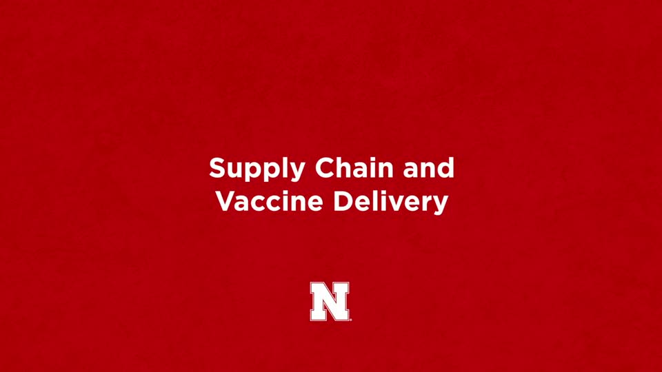 Vaccines and the Supply Chain