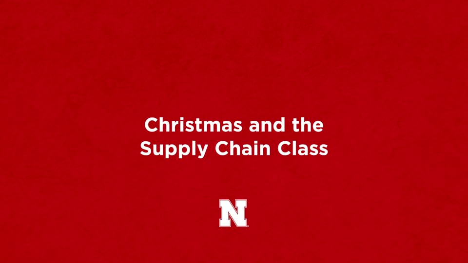 Christmas and the Supply Chain Class
