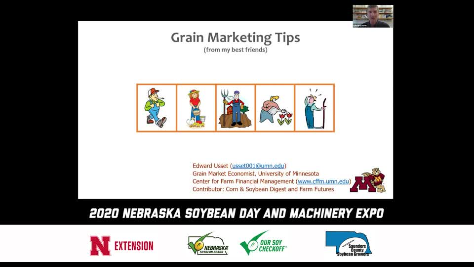 Video 3 - 2020 Virtual Nebraska Soybean Day and Machinery Expo