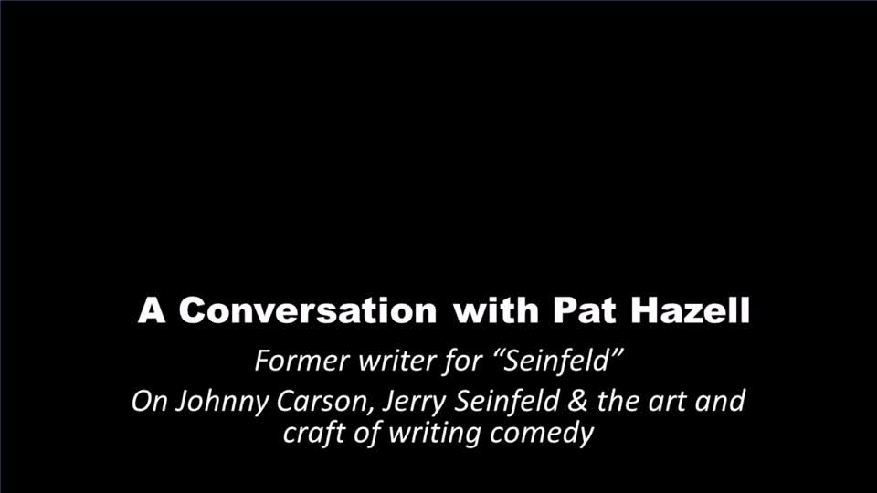A Conversation with Pat Hazell—Part 2