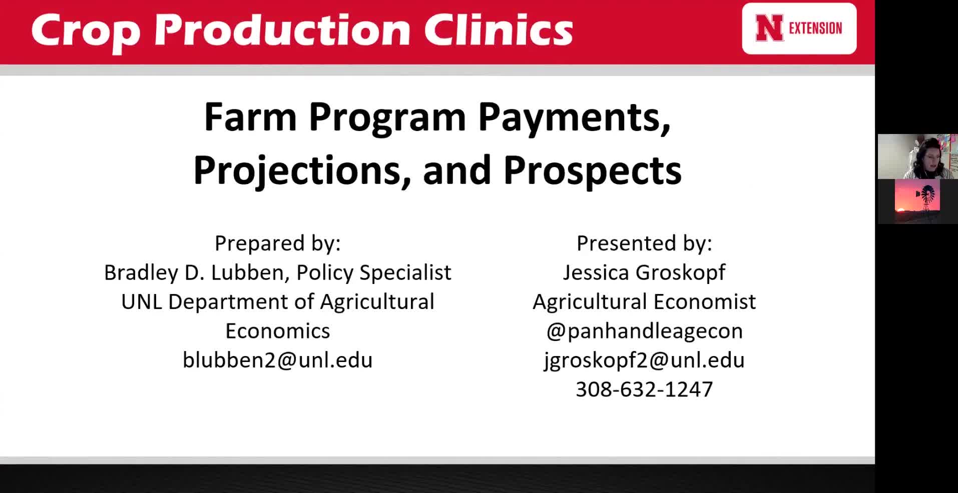 Farm Program Payments, Projections, and Prospects