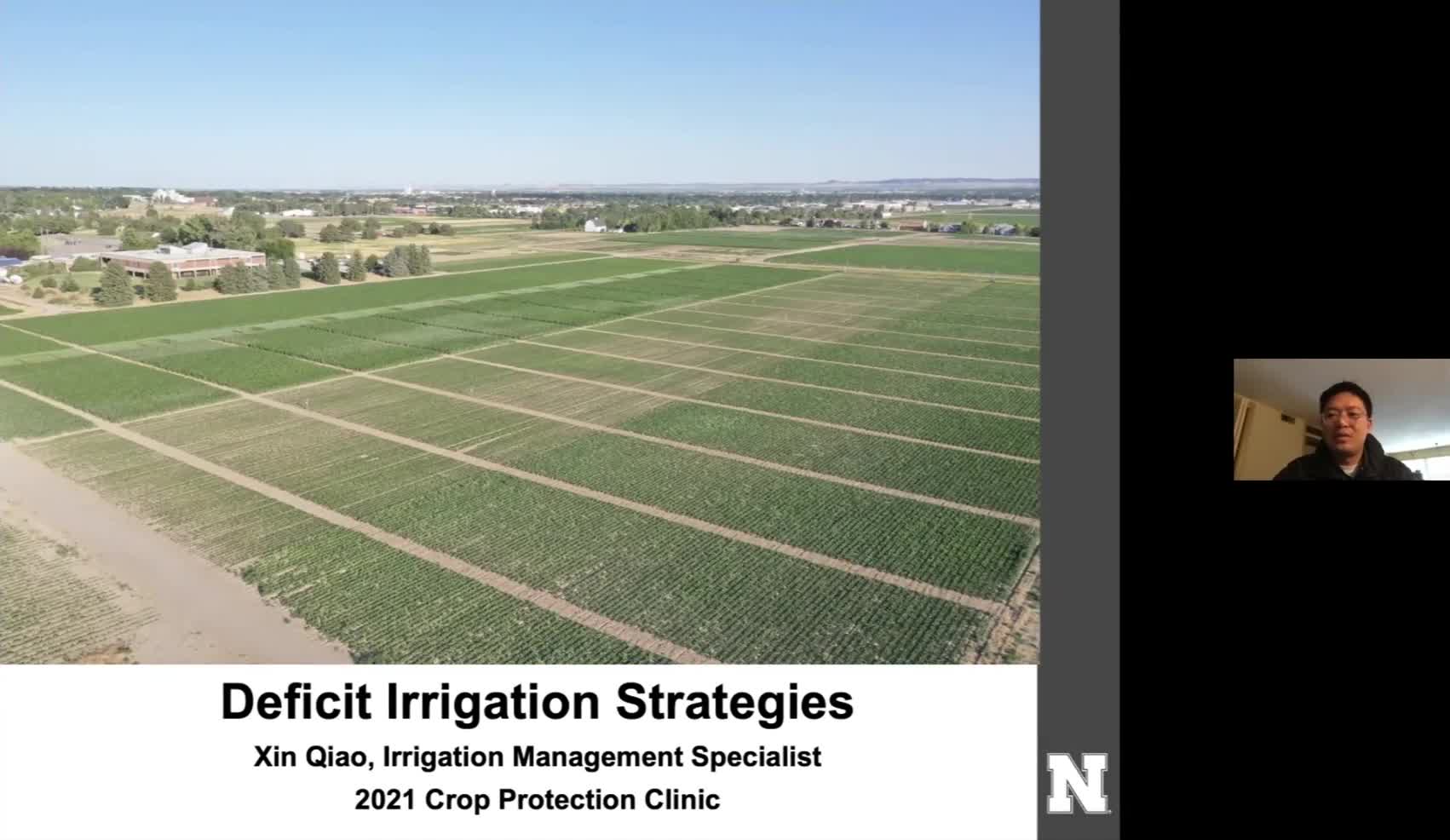 Deficit irrigation strategies for corn, sugar beets, and dry edible beans