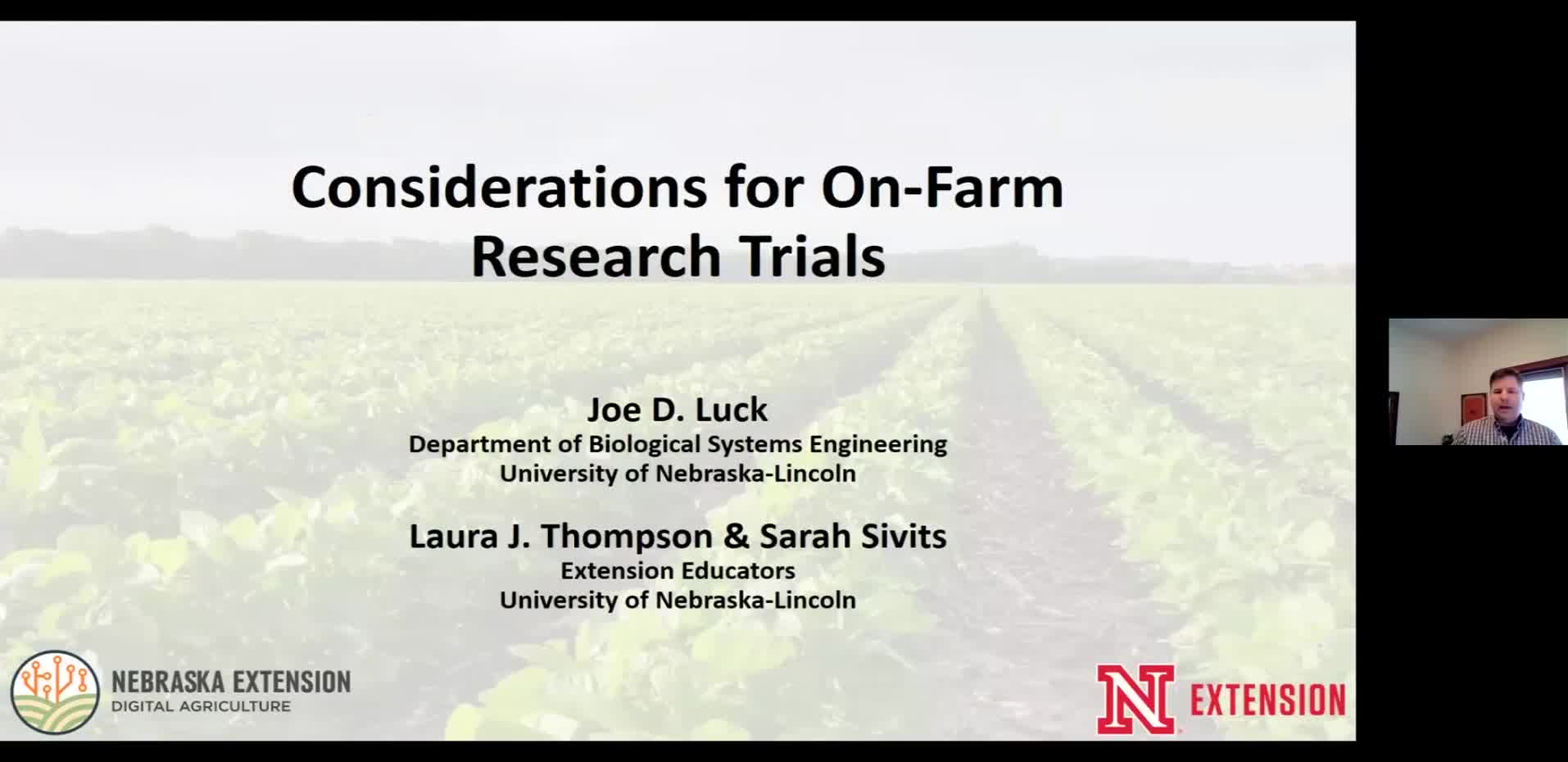 Leveraging precision ag technologies to conduct on-farm research for improved crop management decisions