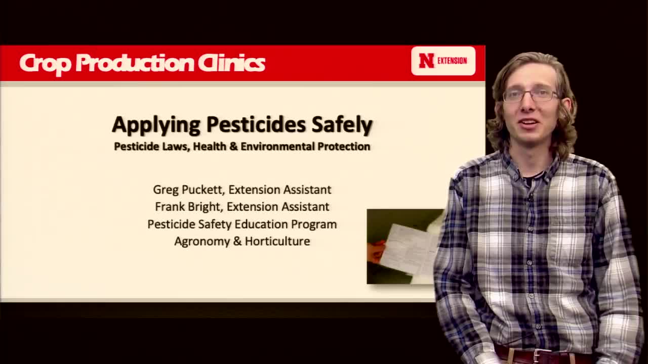 Applying Pesticides Safely-Laws & Regulations