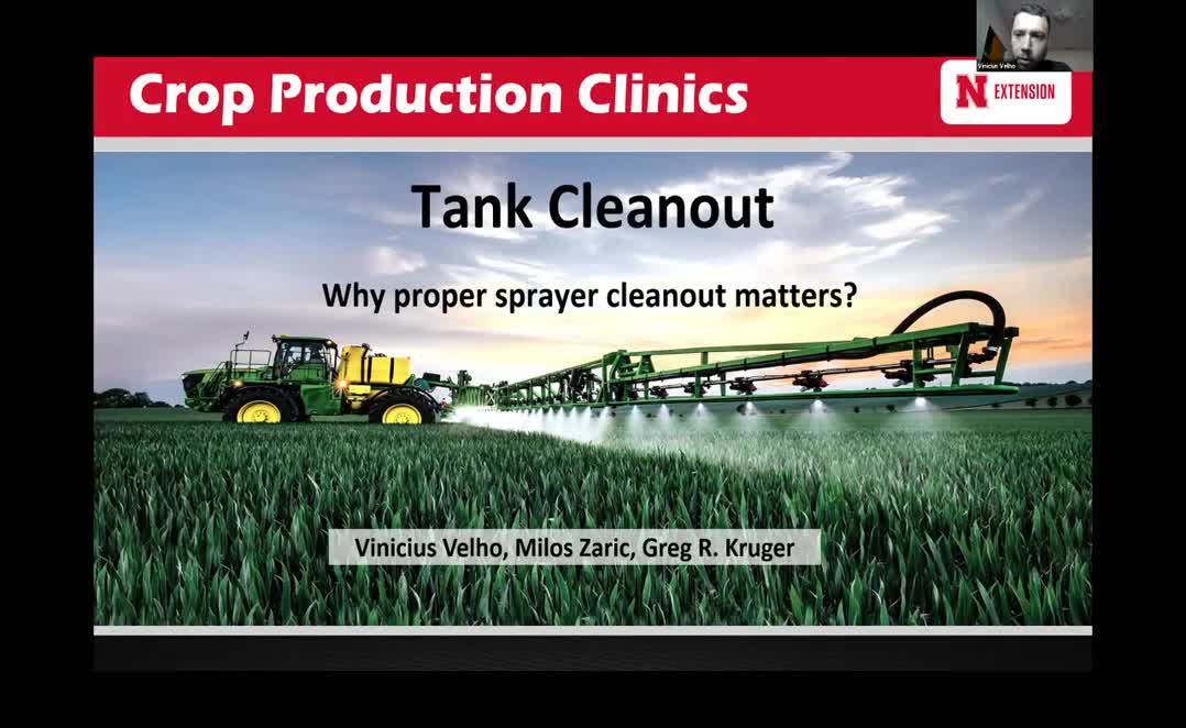 Tank Cleanout - Why proper sprayer cleanout matters