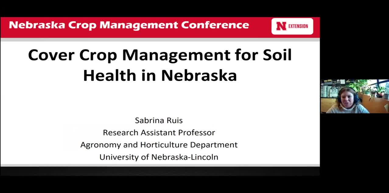 Cover Crop Management for Soil Health in Nebraska
