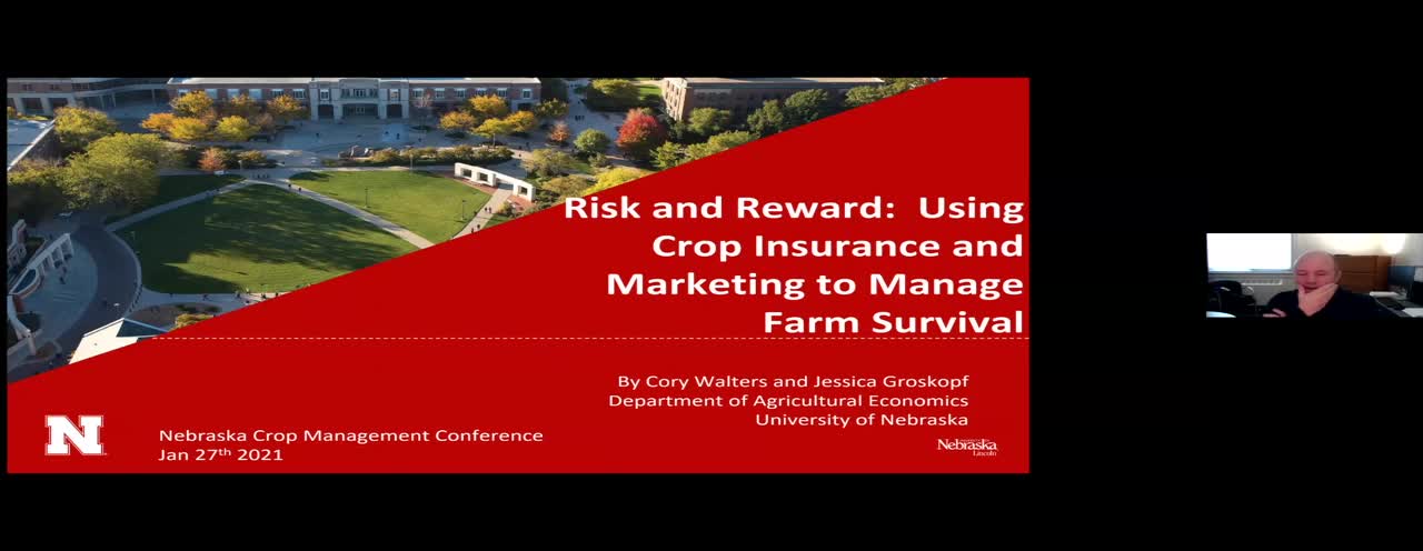Risk and Reward: Using Crop Insurance and Marketing to Manage Farm 