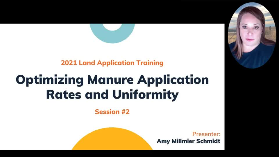 Optimizing Manure Application Rates and Uniformity