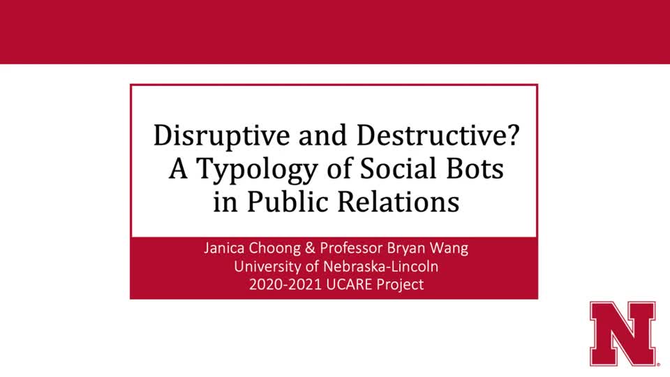 Disruptive and Destructive? A Typology of Social Bots in Public Relations