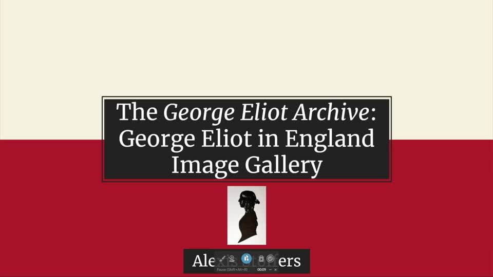 George Eliot Archive: George Eliot in England Image Gallery