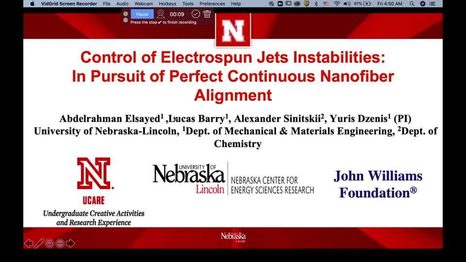 Control of Electrospun Jets Instabilities:In Pursuit of Perfect Continuous Nanofiber Alignment