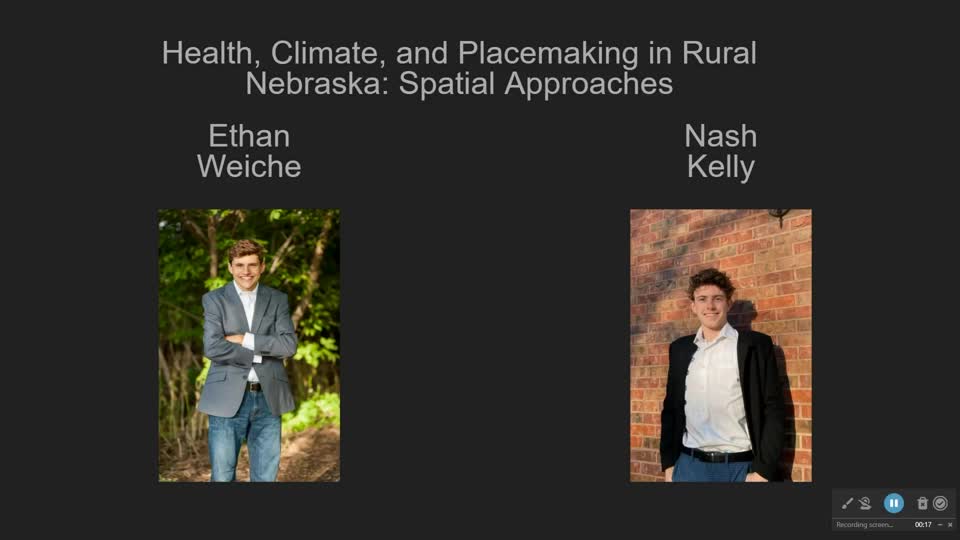 Health, Climate, and Placemaking in Rural Nebraska: Spatial Approaches