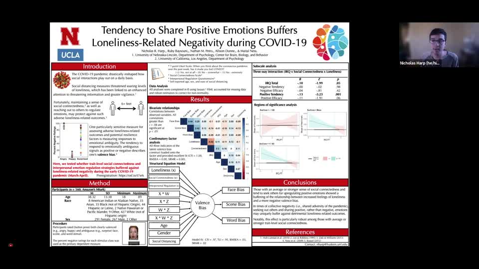 Tendency to Share Positive Emotions Buffers Loneliness-Related Negativity during COVID-19