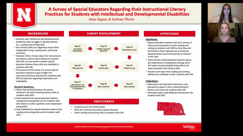 A Survey of Special Educators Regarding their Instructional Literacy Practices for Students with Intellectual and Developmental Disabilities 