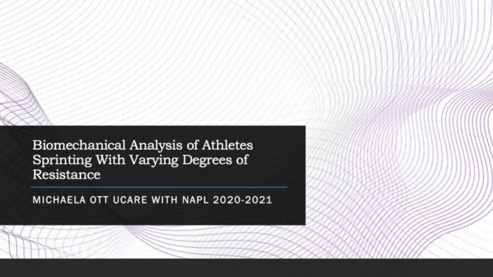 Biomechanical Analysis of Athletes Sprinting With Varying Degrees of Resistance