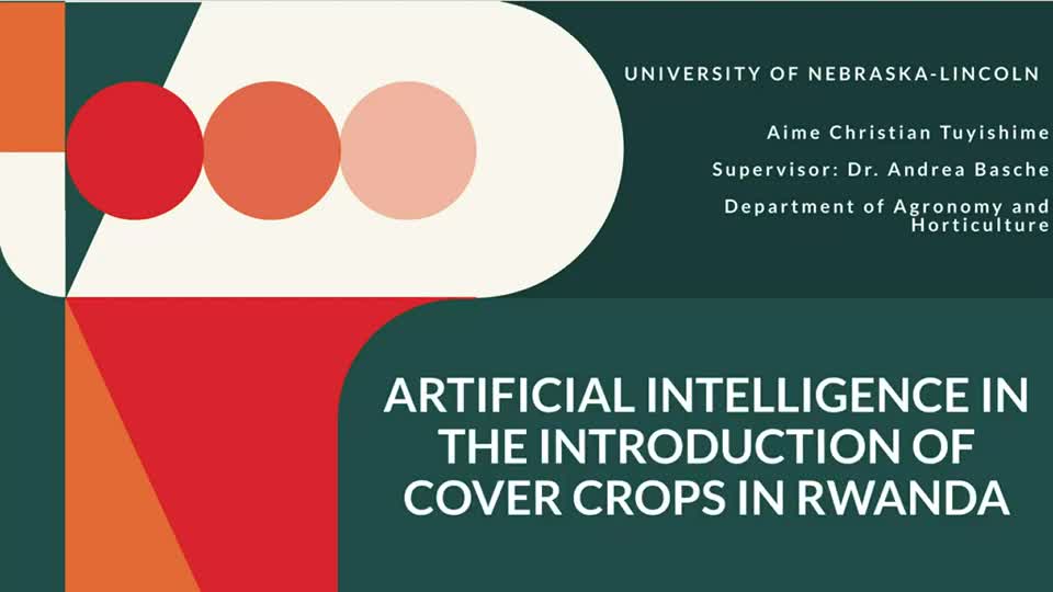 Artificial Intelligence in the Introduction of Cover Crops