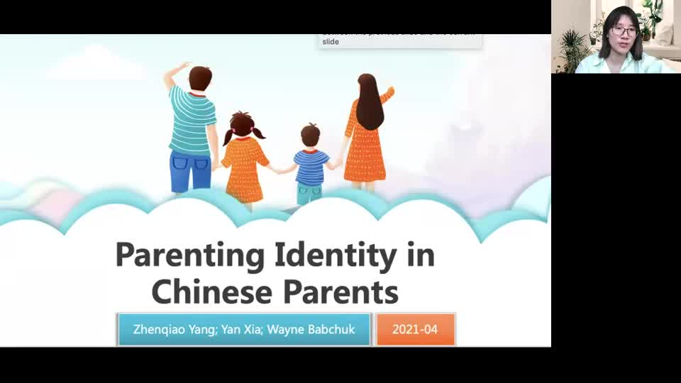 Parenting Identity in Chinese Parents 
