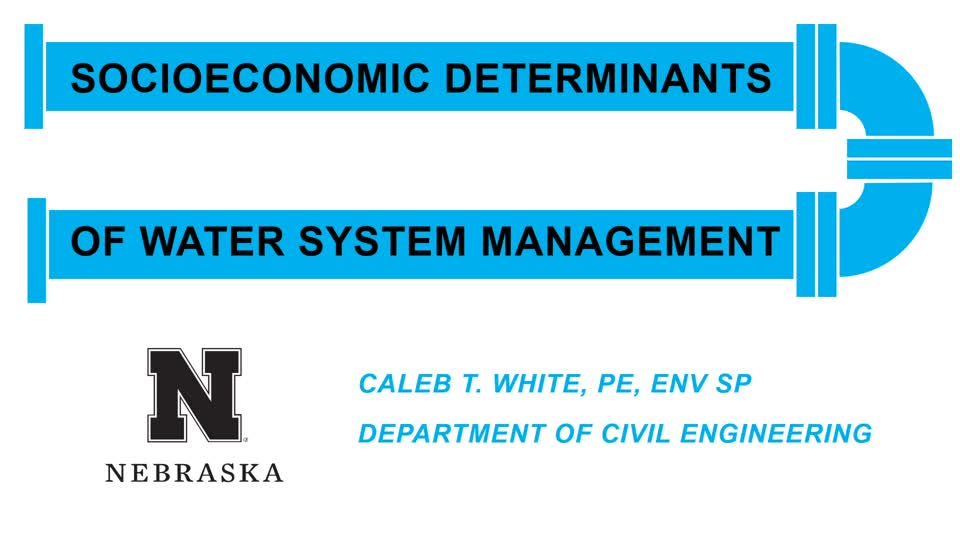 Socioeconomic Determinants of Water System Management