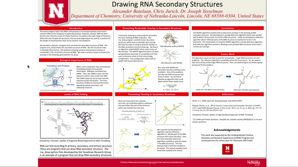 Drawing RNA Secondary Structures