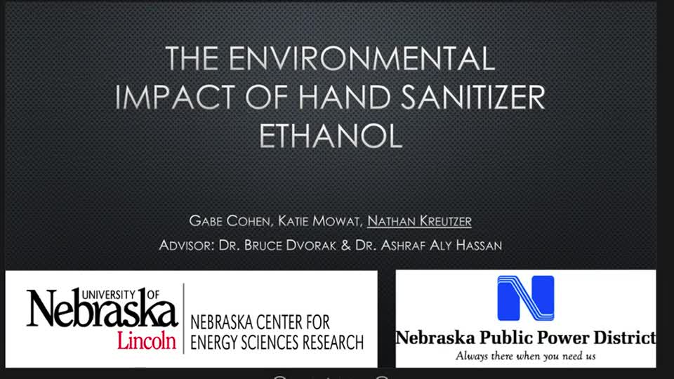 The Environmental Impact of Hand Sanitizer Ethanol
