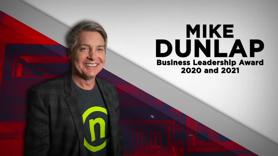 Mike Dunlap Business Leadership Award 2020 and 2021