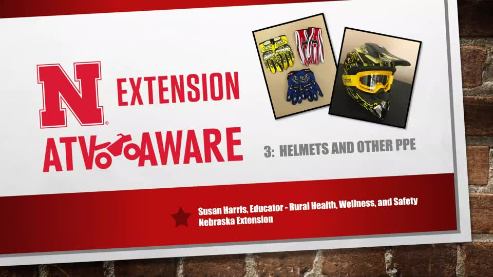 Helmets and Other PPE - ATV Aware