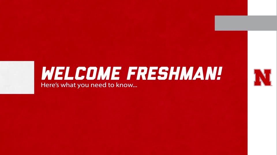 Freshmen Welcome
