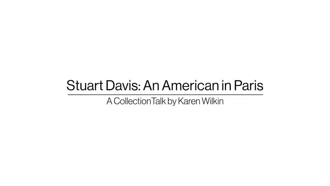 Stuart Davis: An American in Paris